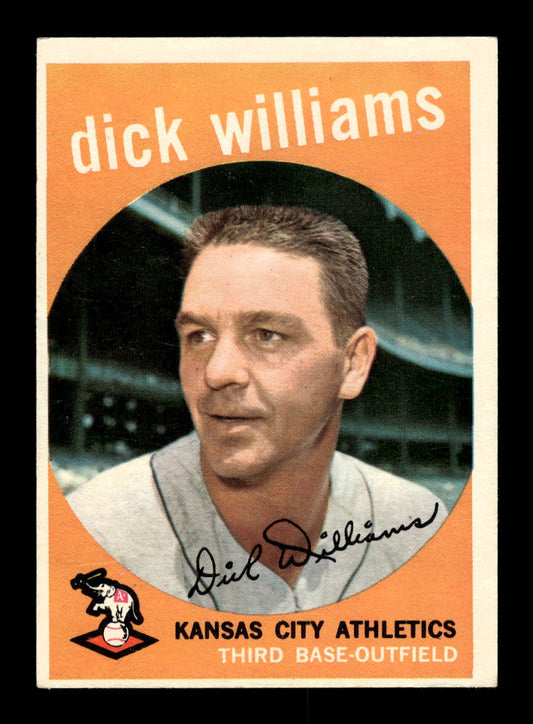 1959 Topps #292 Dick Williams Kansas City Athletics EXMT 10013014