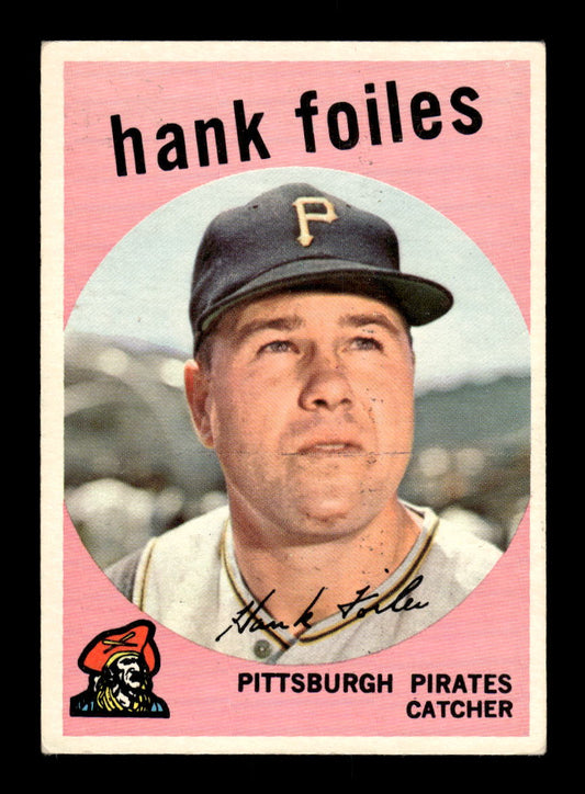1959 Topps #294 Hank Foiles Pittsburgh Pirates EXMT 10013015