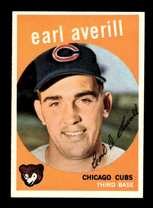 1959 Topps #301 Earl Averill Chicago Cubs EXMT 10013018