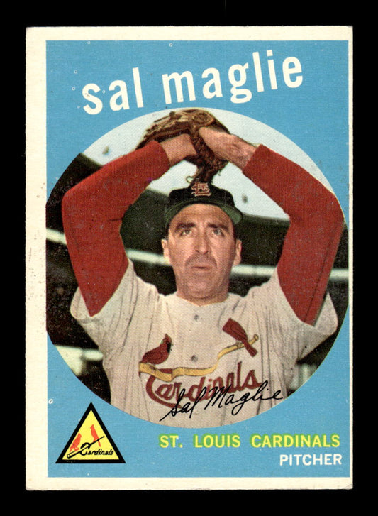1959 Topps #309 Sal Maglie St. Louis Cardinals EXMT 10013023