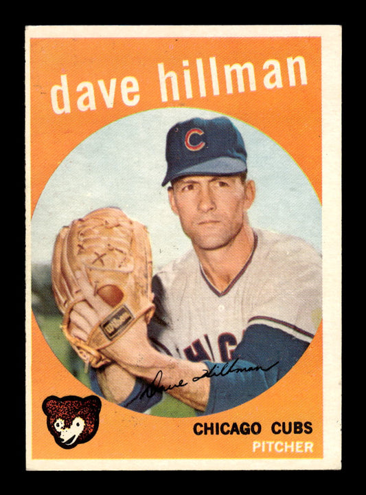 1959 Topps #319 Dave Hillman Chicago Cubs EXMT 10013027