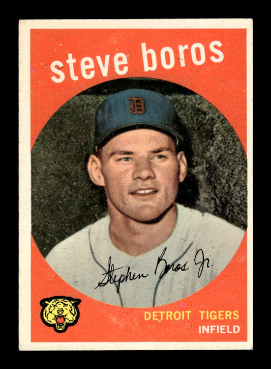 1959 Topps #331 Steve Boros Detroit Tigers EXMT 10013030