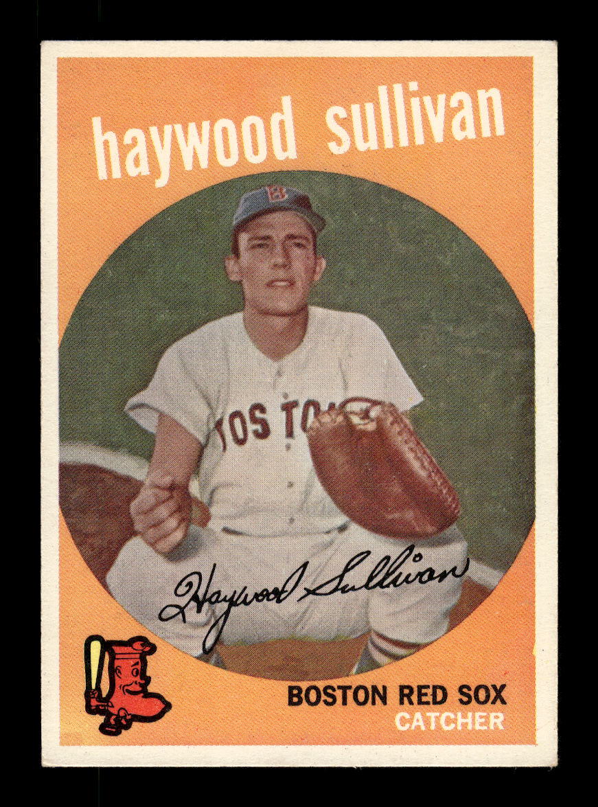 1959 Topps #416c Haywood Sullivan Boston Red Sox EXMT 10013040