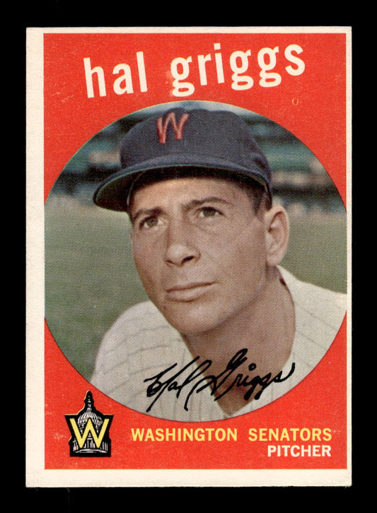 1959 Topps #434 Hal Griggs Washington Senators EXMT 10013046
