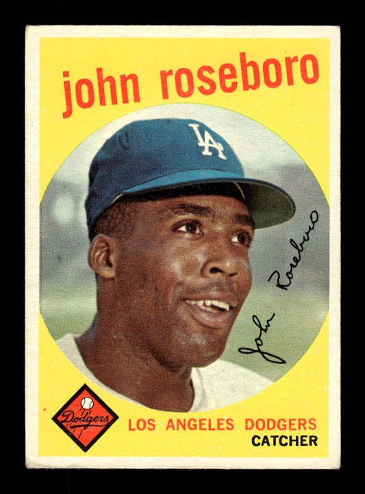 1959 Topps #441 John Roseboro Los Angeles Dodgers EXMT 10013047
