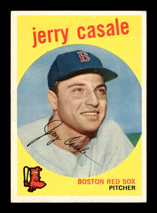 1959 Topps #456 Jerry Casale Boston Red Sox EXMT 10013049