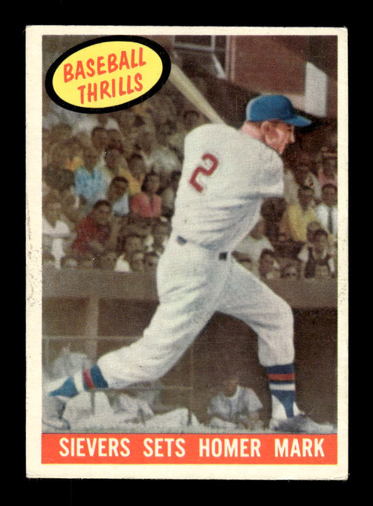 1959 Topps #465 Roy Sievers Washington Senators EXMT 10013051