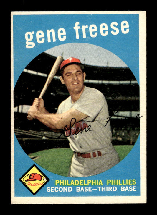 1959 Topps #472 Gene Freese Philadelphia Phillies EXMT 10013052