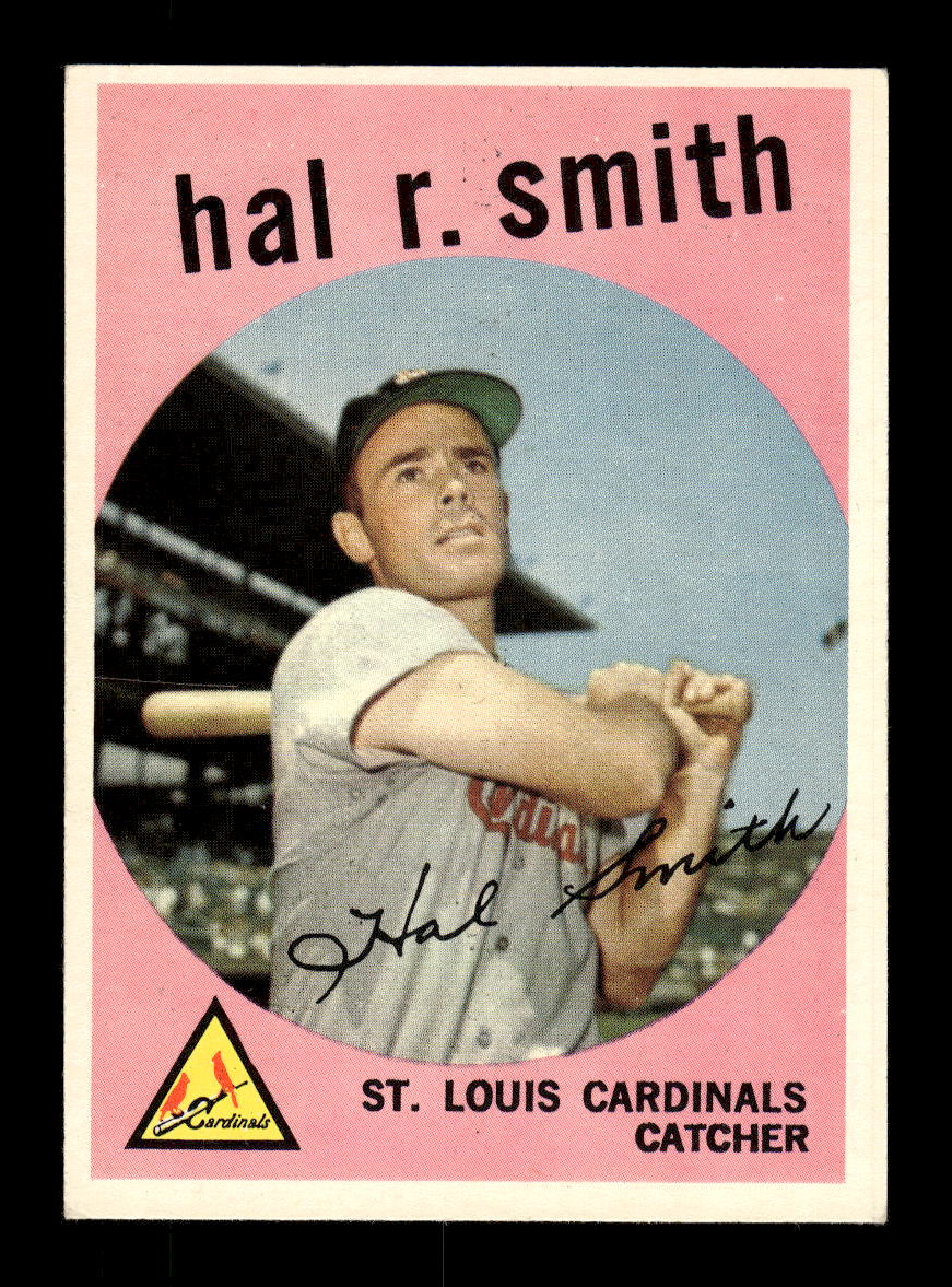 1959 Topps #497 Hal R. Smith St. Louis Cardinals EXMT 10013058