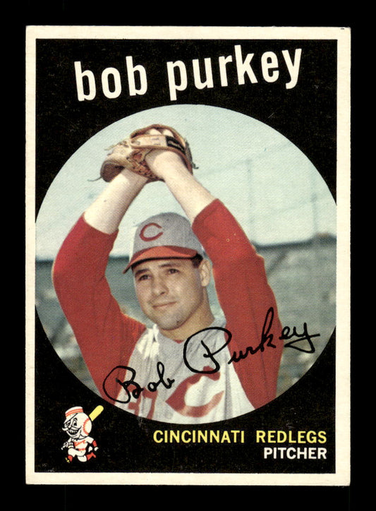 1959 Topps #506 Bob Purkey Cincinnati Redlegs EXMT 10013063