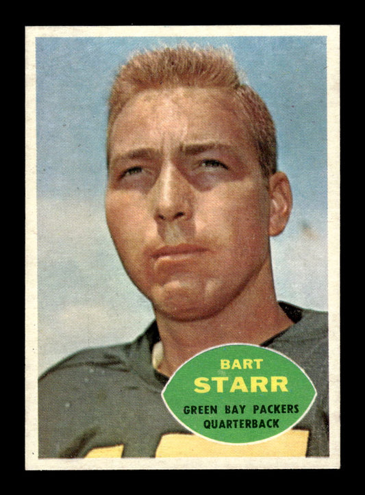 1960 Topps #51 Bart Starr Green Bay Packers EXMT 10013106