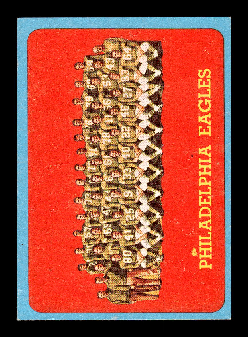 1963 Topps #121 Philadelphia Eagles Philadelphia Eagles EXMT 10013114
