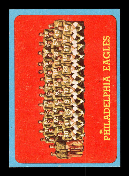 1963 Topps #121 Philadelphia Eagles Philadelphia Eagles EXMT 10013114