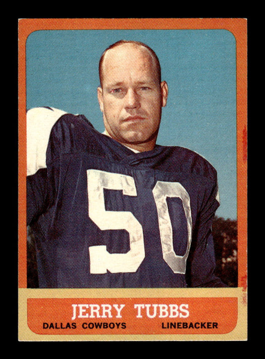 1963 Topps #80 Jerry Tubbs Dallas Cowboys EXMT 10013116