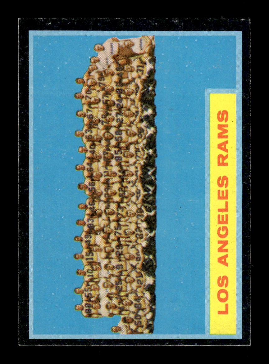 1962 Topps #89 Los Angeles Rams Los Angeles Rams EXMT 10013128