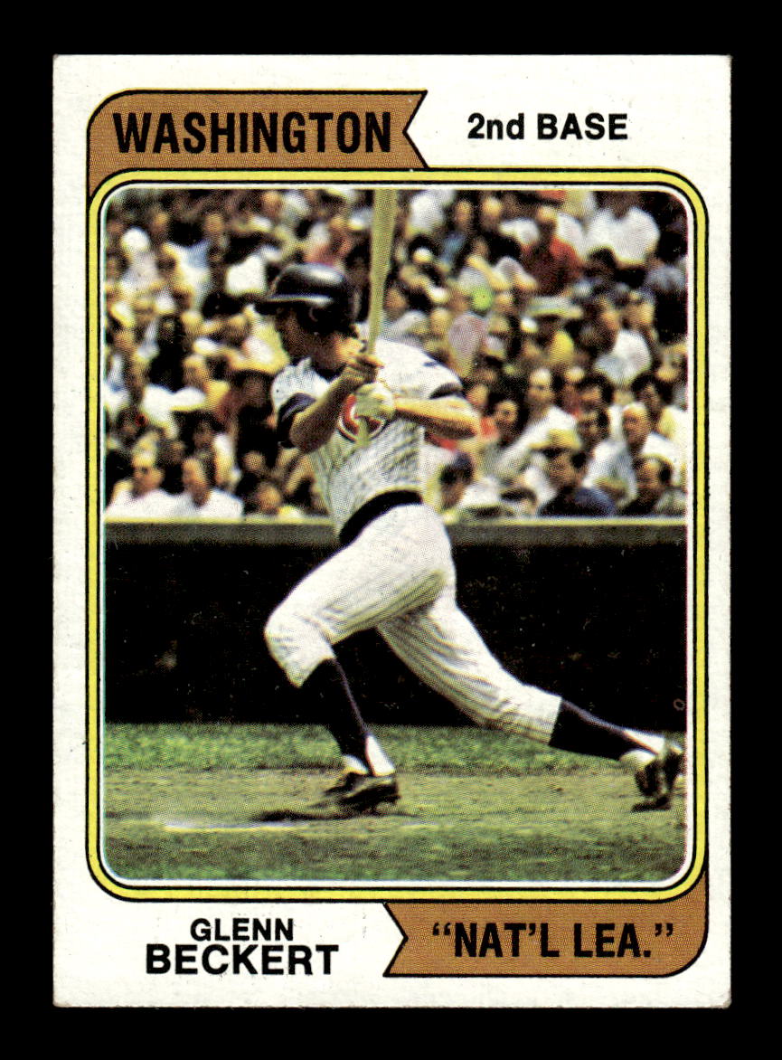 1974 Topps #241 Glenn Beckert SP Washington EX 10013139