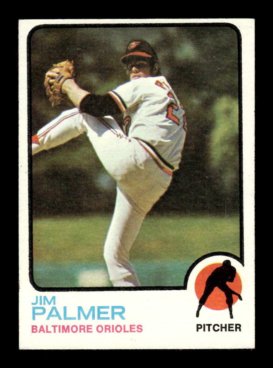 1973 Topps #160 Jim Palmer Baltimore Orioles EX 10013144