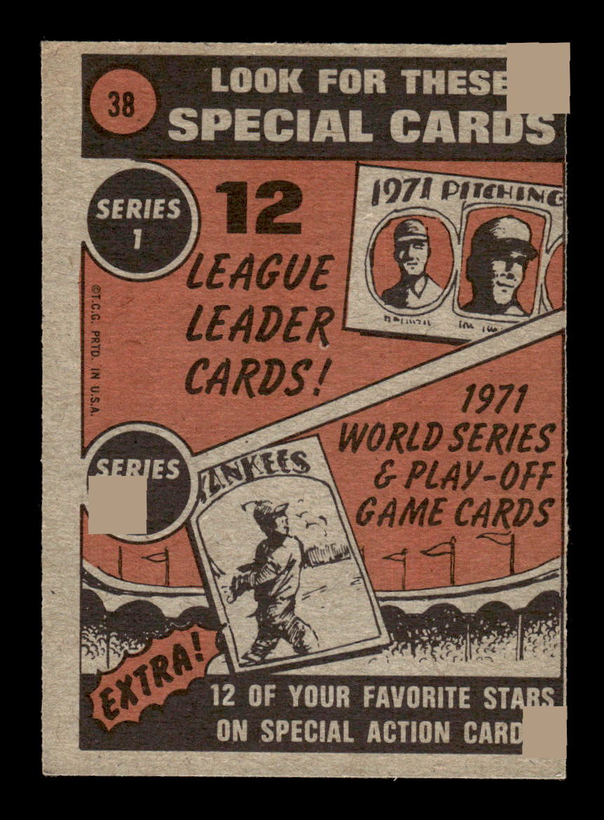 1972 Topps #38 Carl Yastrzemski Boston Red Sox EX 10013149