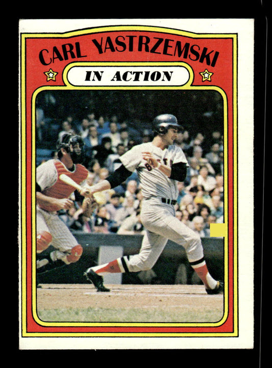 1972 Topps #38 Carl Yastrzemski Boston Red Sox EX 10013149