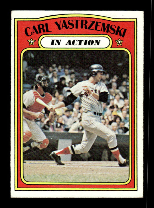 1972 Topps #38 Carl Yastrzemski Boston Red Sox EX 10013150