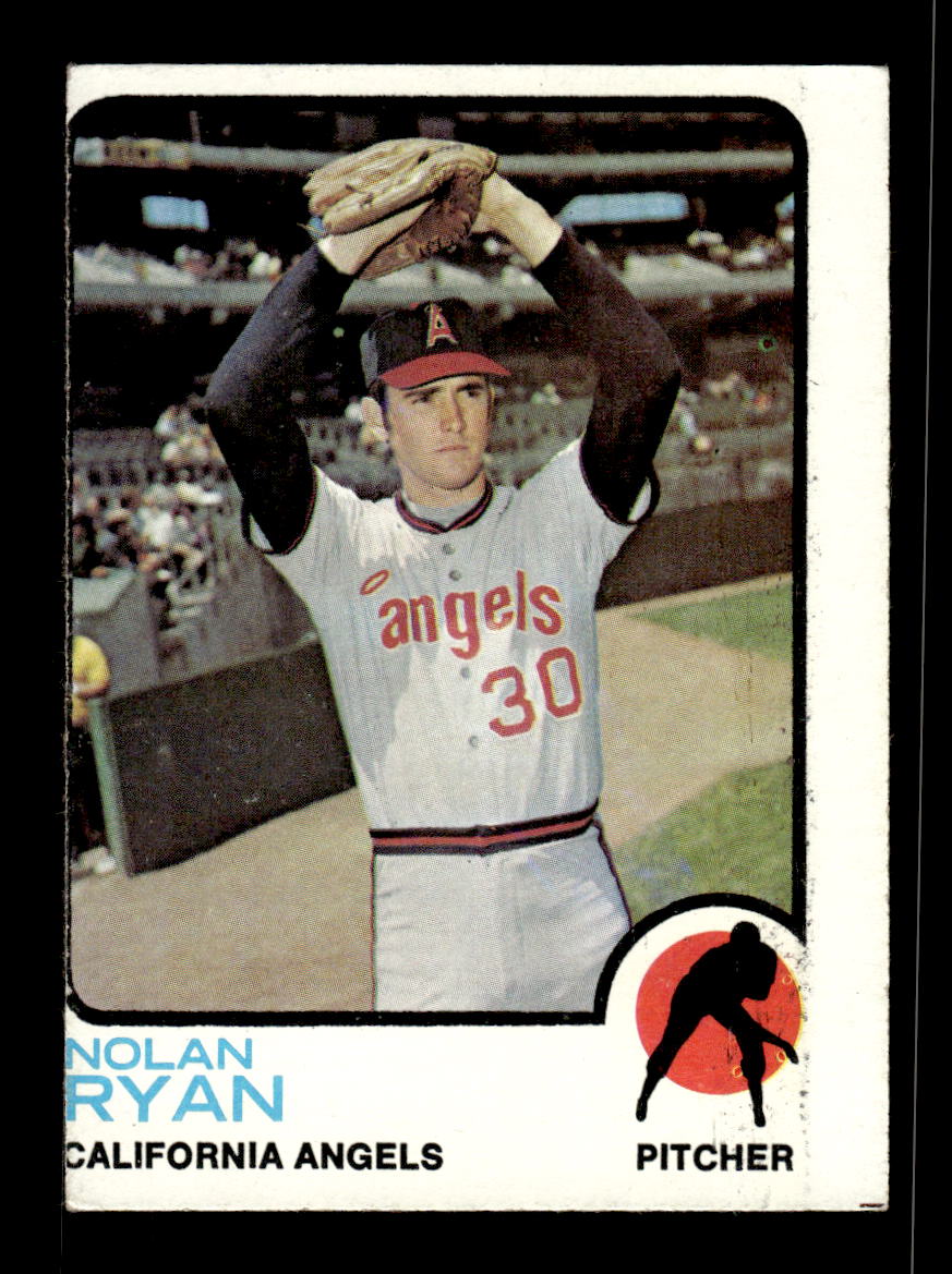 1973 Topps #220 Nolan Ryan California Angels EX 10013152