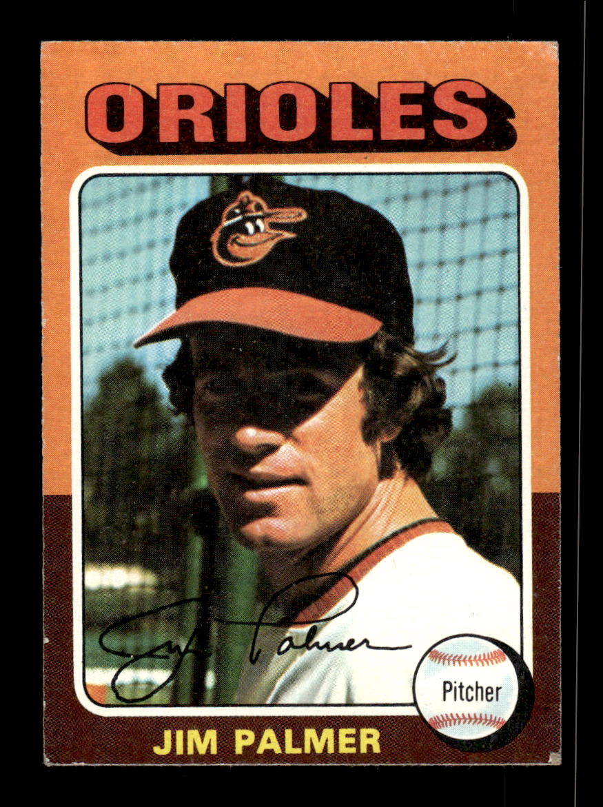 1975 Topps #335 Jim Palmer Baltimore Orioles EX 10013170