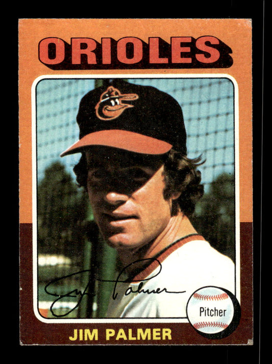 1975 Topps #335 Jim Palmer Baltimore Orioles EX 10013170