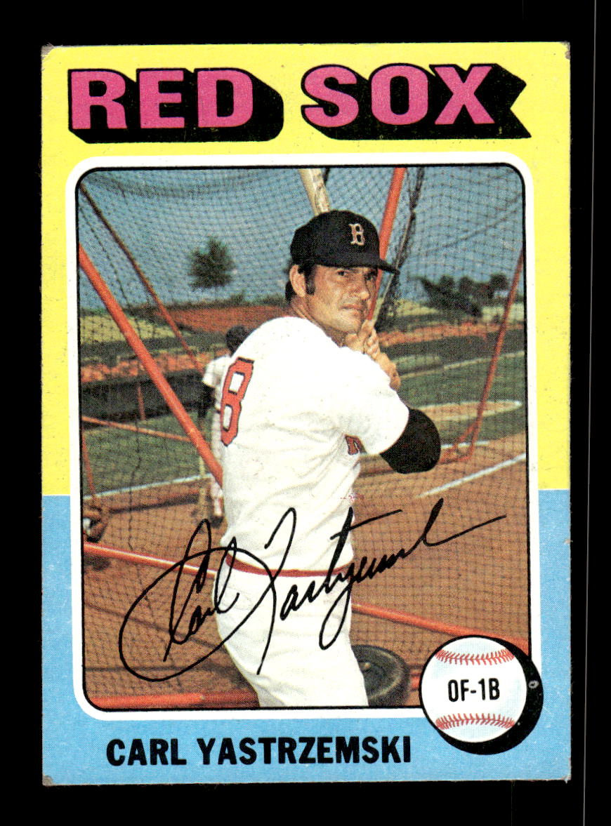1975 Topps #280 Carl Yastrzemski Boston Red Sox EX 10013171