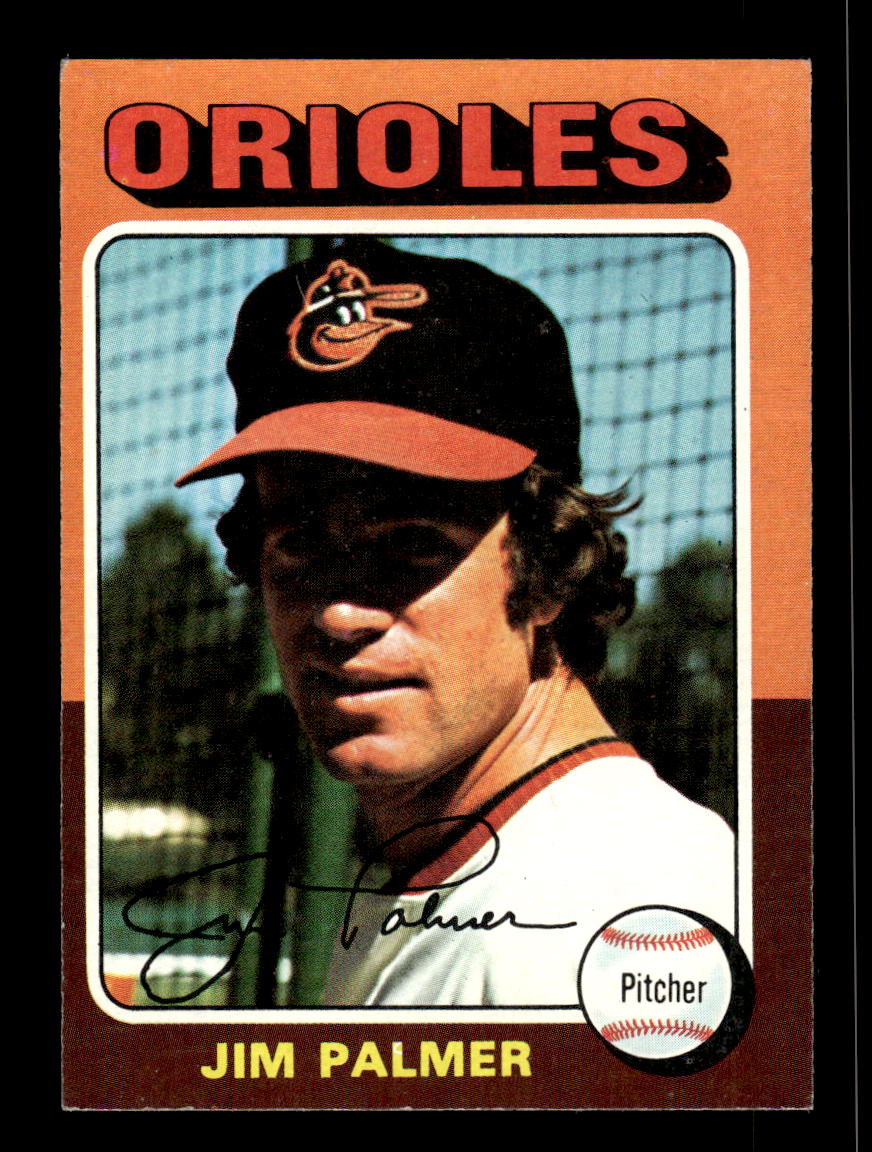 1975 Topps #335 Jim Palmer Baltimore Orioles EX 10013172