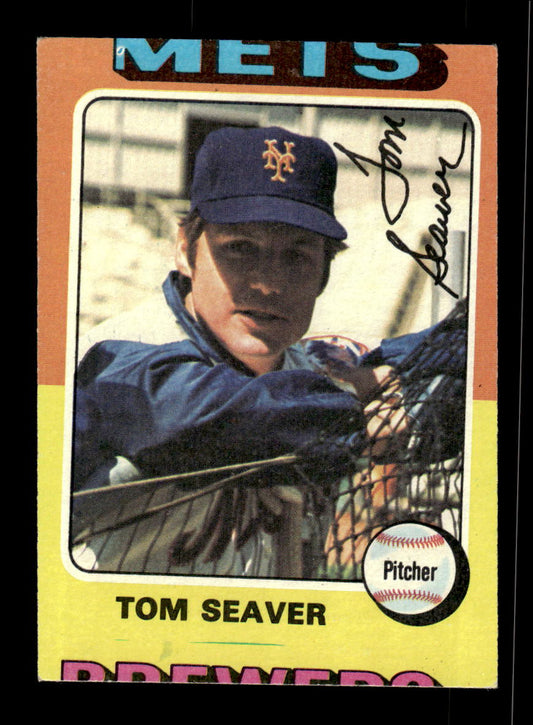 1975 Topps #370 Tom Seaver New York Mets EX 10013173