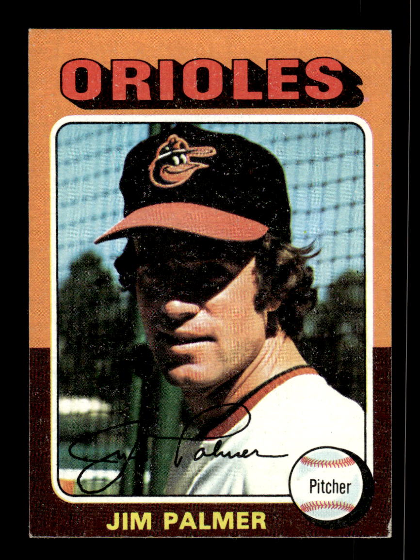 1975 Topps #335 Jim Palmer Baltimore Orioles EX 10013180
