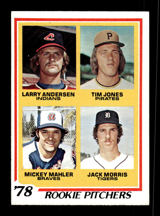 1978 Topps #703 Jack Morris EX-EXMINT 10013185