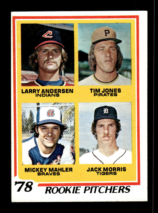 1978 Topps #703 Jack Morris EX-EXMINT 10013187