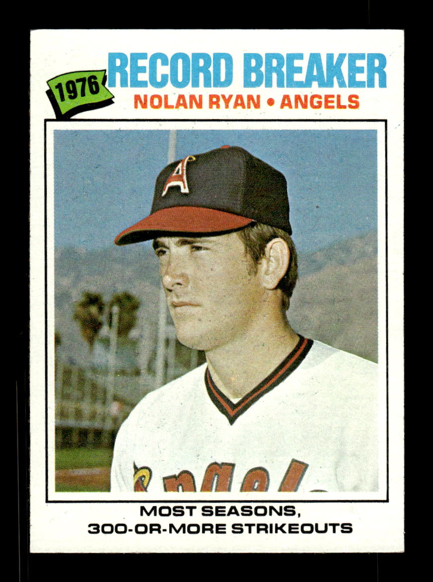 1977 Topps #234 Nolan Ryan California Angels EX 10013190