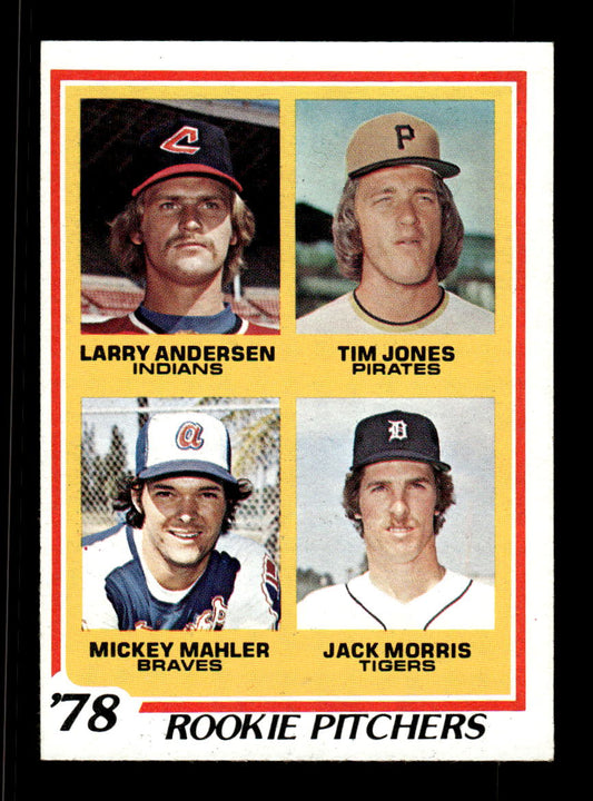 1978 Topps #703 Jack Morris EX-EXMINT 10013191
