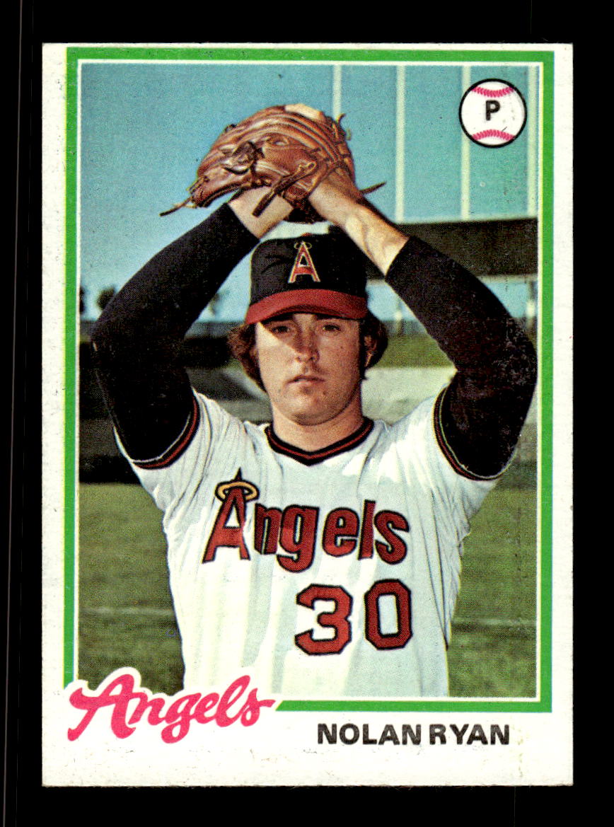 1978 Topps #400 Nolan Ryan California Angels EX 10013193
