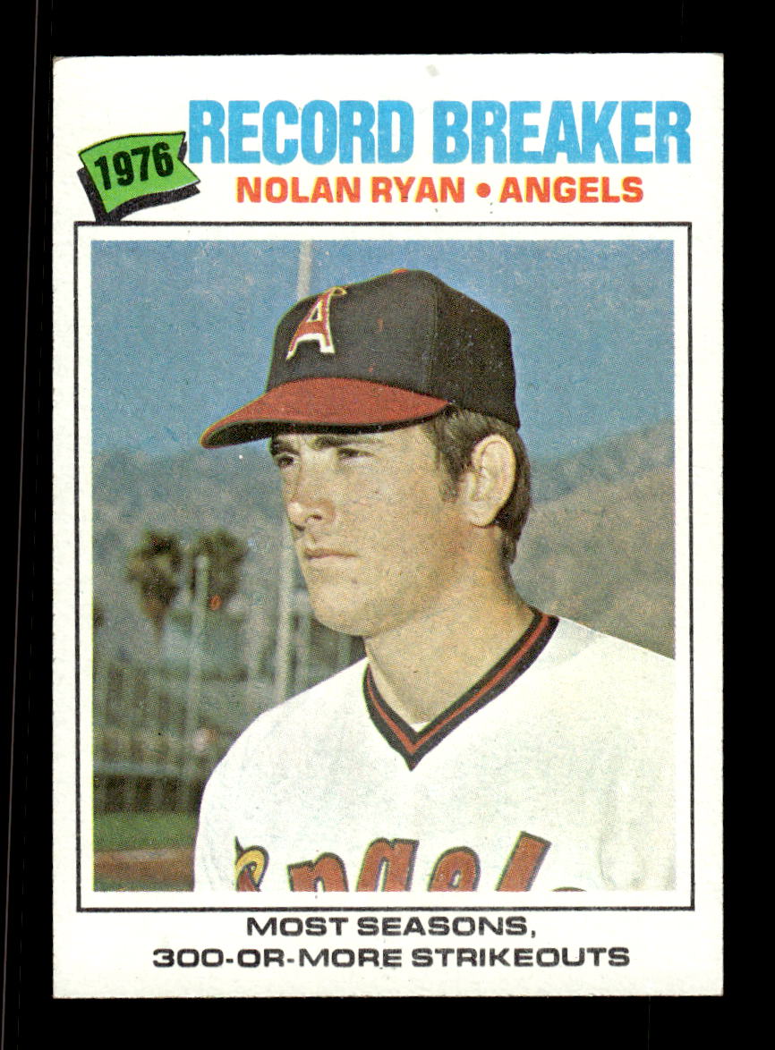 1977 Topps #234 Nolan Ryan California Angels EX 10013195