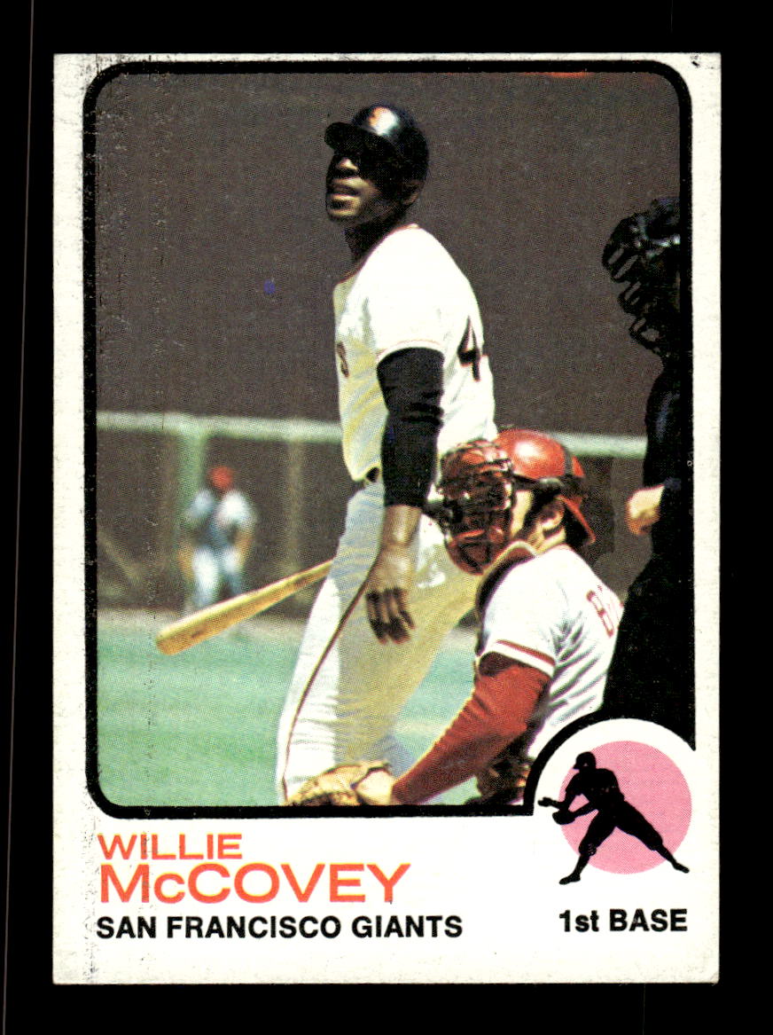 1973 Topps #410 Willie McCovey San Francisco Giants EX 10013205