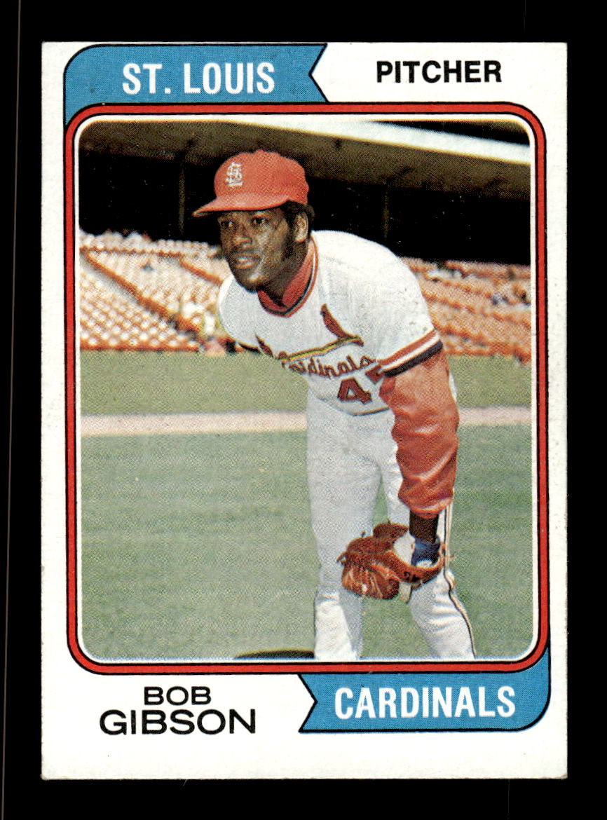 1974 Topps #350 Bob Gibson St. Louis Cardinals EX 10013216