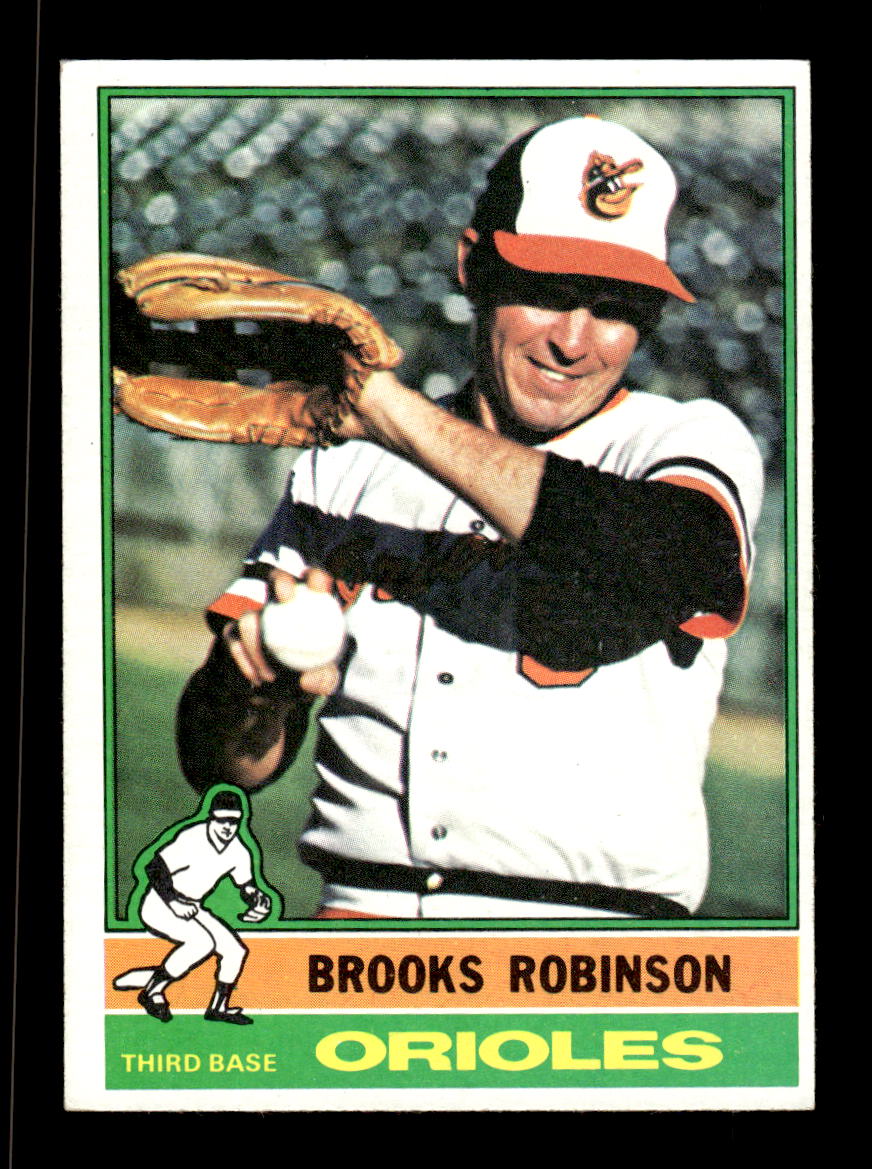 1976 Topps #95 Brooks Robinson Baltimore Orioles EX 10013226