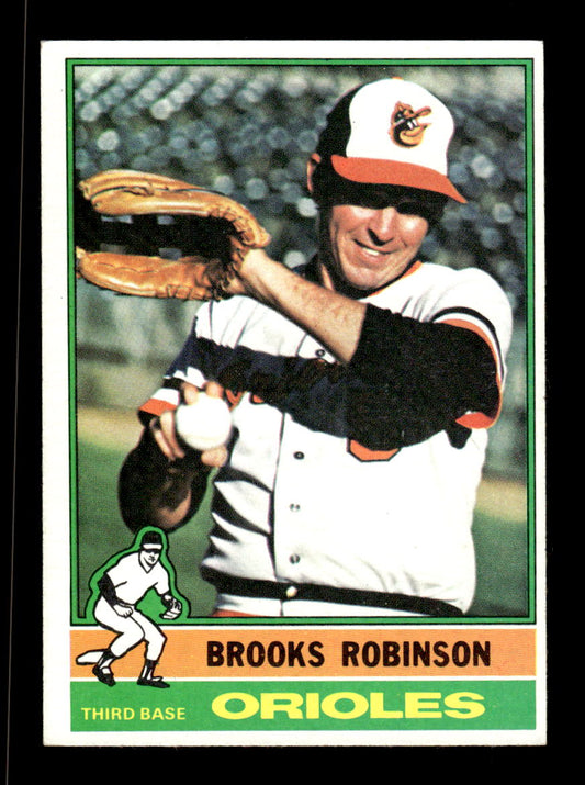 1976 Topps #95 Brooks Robinson Baltimore Orioles EX 10013226