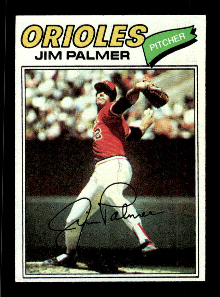 1977 Topps #600 Jim Palmer Baltimore Orioles EX 10013230