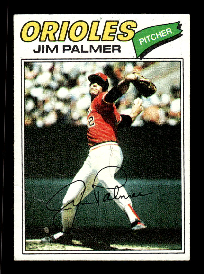 1977 Topps #600 Jim Palmer Baltimore Orioles G/VG 10013232