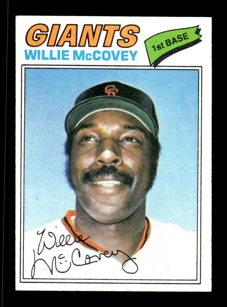 1977 Topps #547 Willie McCovey San Francisco Giants EX 10013234