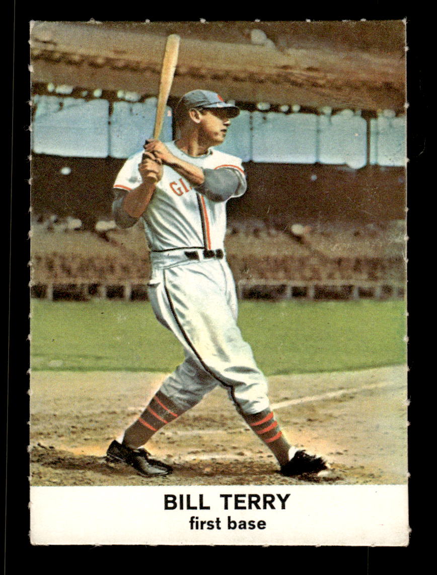 1961 Golden Press #5 Bill Terry New York Giants EX 10013492