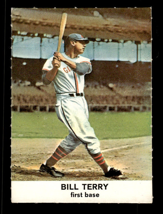 1961 Golden Press #5 Bill Terry New York Giants EX 10013492