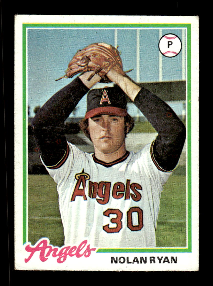 1978 Topps #400 Nolan Ryan California Angels VG 10013496