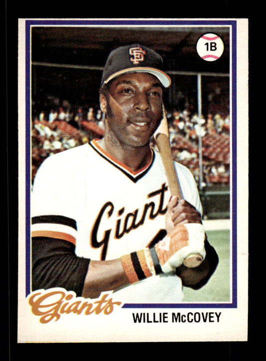 1978 O-Pee-Chee #185 Willie McCovey San Francisco Giants EX 10013498