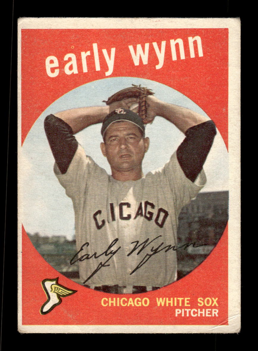 1959 Topps #260b Early Wynn Chicago White Sox VG 10013501