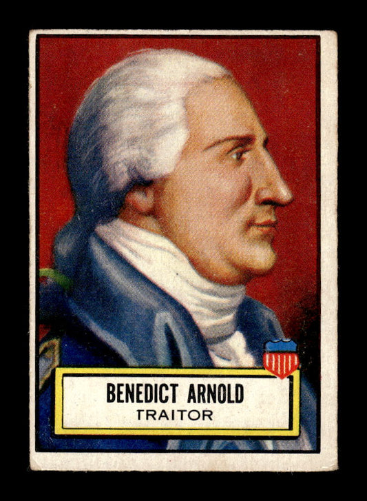 1952 Topps Look 'n See (R714-16) #90 Benedict Arnold VG 26013508